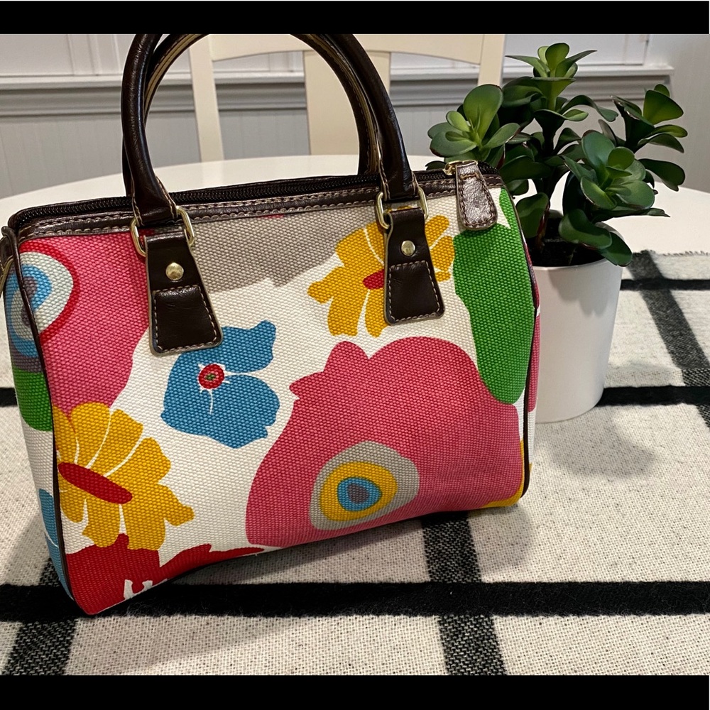 NWT Victoria's Secret Small Floral Tote Purse - Picture 4 of 6